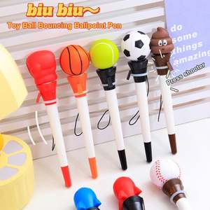 Nuevo Bolígrafo Creativo 2024 con Diseño de Pelota de Boxeo, Bolígrafo de Juguete con Bola Rebotante Personalizada - Product Image 6