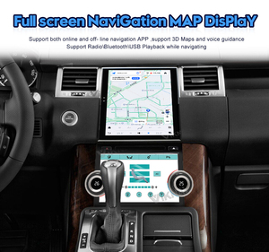 Màn hình cảm ứng <span class=keywords><strong>GPS</strong></span> <span class=keywords><strong>navigation</strong></span> cho Land Rover phạm vi thể thao L320 2011-2013 Màn hình thẳng đứng đài phát thanh xe đa phương tiện Player Head đơn vị - Product Image 5