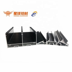 <span class=keywords><strong>Perfil</strong></span> de Puerta Plegable de Aluminio, Diseño de Marco Delgado, Puerta de Vidrio Plegable, Puertas Correderas Tipo Acordeón <span class=keywords><strong>para</strong></span> Interiores - Product Image 2