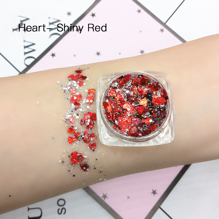 XC04-Heart-Shiny Red