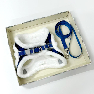 Arnés y Correa para Perro de Lujo, Transpirable, de Felpa, de Poliéster Lavable, Ajustable y Duradero, Venta al Por Mayor - Product Image 4