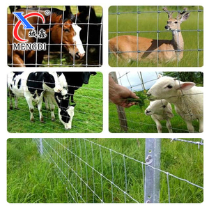 Clôture métallique de 8 pieds, 100m de longueur pour les pâturages et les forêts, ferme de clôture d'<span class=keywords><strong>animaux</strong></span> - Product Image 1