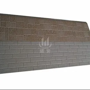 Hot sales durável Custo preço Atacado Últimas Decorativo Material Ambiente Amigável Exterior Metal Wall Siding Panel