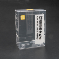 Vente en gros Boîte transparente PET PVC PP Boîte d'emballage en plastique Boîte en acétate imprimée personnalisée