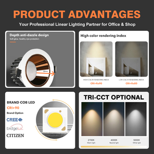 Ownlight-Olla de luz LED de 54 grados, accesorio decorativo de 10, 15, 24 y 36 - Product Image 2