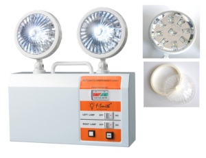 Luz <span class=keywords><strong>de</strong></span> emergencia led recargable <span class=keywords><strong>de</strong></span> montaje en pared, doble cabeza, 6w, 18 Uds., cuentas led portátiles para casa, hotel, <span class=keywords><strong>salida</strong></span> <span class=keywords><strong>de</strong></span> fuego - Product Image 5
