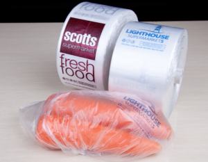 Sacs de fruits en HDPE OEM sur rouleau de sacs en plastique de qualité alimentaire pour supermarché - Product Image 4