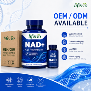 Suplemento de NAD de Marca Privada, Mezcla Sinérgica con Nicotinamida Ribósido, <span class=keywords><strong>PQQ</strong></span> y Resveratrol, Cápsulas de NAD - Product Image 2