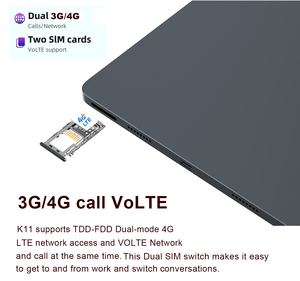 Tablet PC 2 en 1 <span class=keywords><strong>Surface</strong></span> <span class=keywords><strong>Pro</strong></span> de Diseño Delgado de 11 Pulgadas, Android 14, 6 GB de RAM, 128 GB de SSD, Wi-Fi, 3G/4G/5G, MTK Octa Core, 1920x1200, Nuevo - Product Image 4