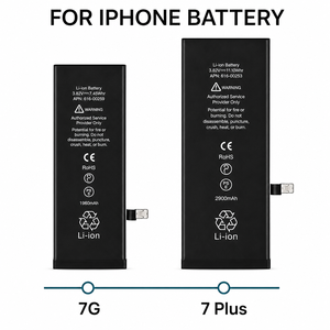Batteria di Ricambio Ricaricabile agli Ioni di Litio per Riparazione <span class=keywords><strong>iPhone</strong></span> 4 5 6 7 8 9 X XR XS 11 12 <span class=keywords><strong>13</strong></span> 14 15 16 Pro Max - Product Image 1