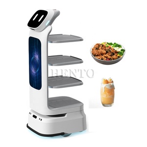 Robot intelligent commercial de haute qualité / Robot serveur de restaurant / Robot de livraison de nourriture pour restaurant - Product Image 3