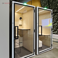 Soundbox 1 personne bureau moderne réduction du bruit Pod bureau réunion travail insonorisé cabine unique