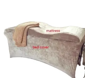 Modern Nieuw Design Schoonheidsmassage Matras Spa Salon Gezichtsbed Hot Verkoop Curve Lash Bed Traagschuim Regelmatig Schuim
