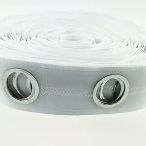 Accessoires <span class=keywords><strong>de</strong></span> rideaux au design moderne, 75 mm, anneaux métalliques pour rideaux <span class=keywords><strong>en</strong></span> polyester avec trous - Product Image 3