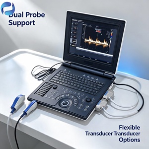 Appareil d'<span class=keywords><strong>échographie</strong></span> portable à usage humain, scanner d'<span class=keywords><strong>échographie</strong></span> Doppler couleur numérique pour l'examen cardiaque, de la <span class=keywords><strong>thyroïde</strong></span> et abdominal - Product Image 6