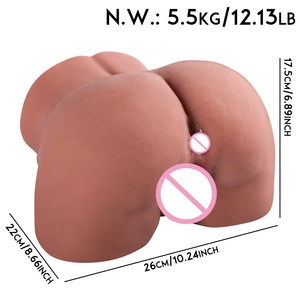 Masturbatore Maschile in TPE con Liquido Caldo, Vagina 3D Realistica per Uomini, Giocattoli Sessuali, Bambole del Sesso - Product Image 1