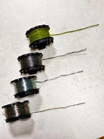 Bobines de fil étiré électrogalvanisé pour pistolets à ligaturer les barres d'armature RB441t RB661t Q195