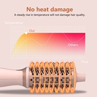 Sèche-cheveux portable OEM ODM, brosse légère pour sécher les cheveux, moteur BLDC