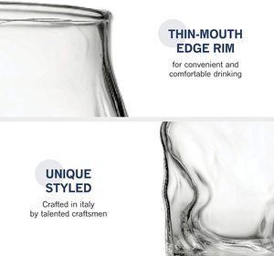 طويل القامة أكواب الشرب 15.5 اونصة خمرة الزجاج (مجموعة من 4) موخيتو الزجاج ، الايطالية صنع شريط نظارات ، فناجين زجاج للمياه ، عصير ، - Product Image 6