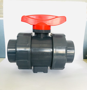 Valve anti-corrosion revêtement FPM Anti UV UPVC PPH FRPP ABS manuel plaquette cosse bride vanne papillon vanne à boisseau sphérique <span class=keywords><strong>prix</strong></span> - Product Image 5