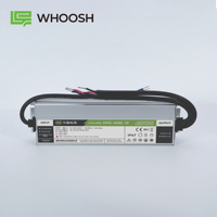 Alimentation LED HXS-400L-12 IP67 étanche en aluminium mince ROHS pour extérieur 400W 33.33A 12V AC-DC, transformateur de driver LED pour éclairage