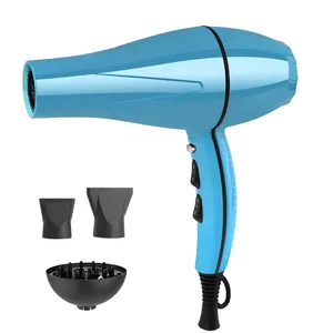 220V BS PLUG 2200W Hair Dryer Professional Salon Barber Use Hair Dryer with 2 Nozzles
