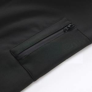 Traje de esquí impermeable transpirable personalizado, chaqueta con capucha informal para exteriores y de esquí Sudadera con capucha para esquiar y deportes de nieve, negro - Product Image 4