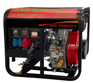 Nhà Máy Giảm Giá Giá Toàn Bộ Nhà 10KW 9KW 8KW 7kW 6KW 5KW 3KW Di Động Im Lặng Máy Phát Điện Diesel Đặt Điện Nhà Máy Phát Điện - Product Image 6