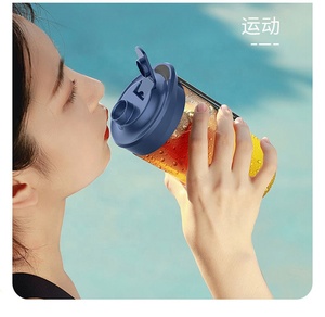 6 Lames USB Rechargeable Fruit Juicer <span class=keywords><strong>Blender</strong></span> 380ml Mini Électrique Portable Rechargeable Voyage Fruit Juicer Bouteille - Product Image 6