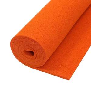 وسادات مطاطية برتقالية عالية الجودة مضادة للاهتزاز وتقليل الضوضاء، ألواح مطاطية طبيعية مخصصة قابلة للقطع - Product Image 3