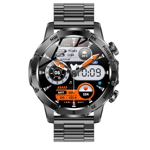 Reloj Inteligente AK92 con Linterna, Brújula, Más de 100 Modos Deportivos, Llamadas por Bluetooth, Resistente al Agua IP68, Monitor de Frecuencia Cardíaca, Presión Arterial y Oxígeno - Product Image 2