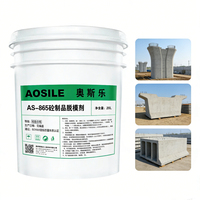 Agent de démoulage pour béton, finition lisse marbrée sur les plaques de moules en acier inoxydable