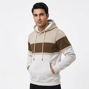 100% Cotton Velour Men's <b>Zip</b>-<b>Up</b> Hoodie in <b>White</b> Oversized Fit Winter Collection with Digital Printing - Product Image 1