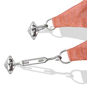 Kit de fixation pour voile d'ombrage Db, rectangulaire 6 pouces, en polyester enduit de PVC, pour jardin et patio - Product Image 4