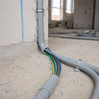 450/750V Flexibles PVC-Isoliertes H07RN-F 3x1,5mm 3x2,5mm Nym-Typ Cu/PVC Elektrokabel Rolle für Hausverkabelung