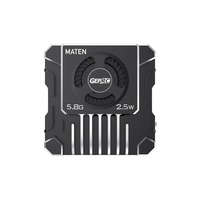 GEPRC MATEN 5.8G 2.5W VTX PRO FPV Transmission d'image Stabilité du signal Réglage des paramètres OSD Refroidissement intégré tout en métal