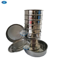 Stainless Steel Laboratory Test Sieve Particle Size Analysis for Powders Soils Aggregates