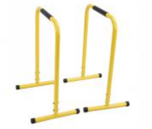 Barras Paralelas de Acero Ajustables en Altura, Plegables y Portátiles con Función Antideslizante para Ejercicios con Peso Corporal - Product Image 2