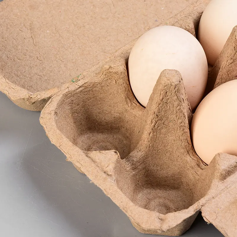 Eco-friendly carton egg storage box packaging paper egg tray for 30 eggs