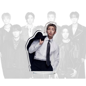 YAKELIKE แบงทันบอยส์ เจเค วี จีมิน อัลบั้มใหม่ คอมแบค ของตกแต่งตั้งโต๊ะแบบสองด้าน พวงกุญแจแบบกำหนดเอง - Product Image 4