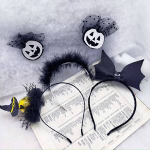 Diadema con orejas de Mickey y Saint de Halloween personalizada, diadema con diseño de fiesta espeluznante festiva, bandas para el pelo para niñas - Product Image 5