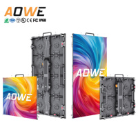 Écran LED géant pour scène intérieure/extérieure 500x500mm, mur vidéo LED P2.6 P2.9 P3.91 P4.81, affichage LED à raccordement sans soudure pour location