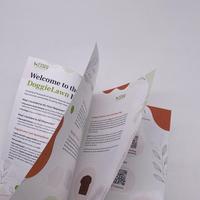 Vente en gros de certificats Gmi Service d'impression de logo personnalisé Livre d'instructions sur papier d'art Brochure d'instructions manuelles