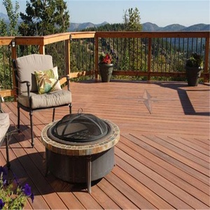 Outdoor Anti-corrosion Solid <strong>WPC</strong> <strong>Flooring</strong> with Grooves for Courtyard - Product Image 6