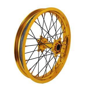 Jantes dorées compatibles avec Sur Ron Ultra Bee, jeu de roues 21*1.6 et 19*2.15, moto électrique tout-terrain, <span class=keywords><strong>supermotard</strong></span>, roues avant et arrière - Product Image 4
