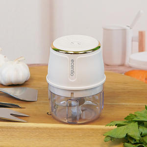 Mini Picadora de Ajo Eléctrica Ningbo de 280W, Carcasa de Plástico, Funciona con Batería, Trituradora de Ajo Doméstica, Herramienta de Cocina Portátil - Product Image 4