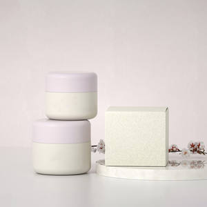 Nouveau pot à crème cosmétique arrondi 30g 50g avec pot intérieur rechargeable, emballage minimaliste pour soins de la peau, personnalisable - Product Image 4