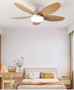 Plafond Led Ventilateur Lumière Tête Mobile Intelligent Gradation Ventilateur Ampoule Décor À La Maison 360 Rotation Télécommande E27 Ventilateur De Plafond - Product Image 1