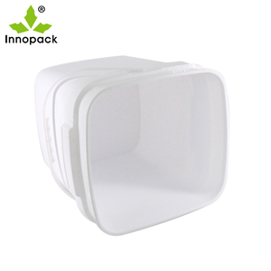 square <b>Plastic</b> <b>Buckets</b> c Rope Handle 6.5 Gallon Food Grade <b>Buckets</b> with Screw on Lids - Product Image 2