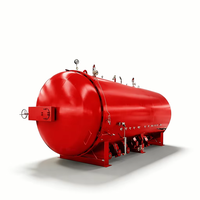 Vulcanisateur automatique à double porte en caoutchouc pour le recyclage des pneus et un processus de vulcanisation par lots efficace